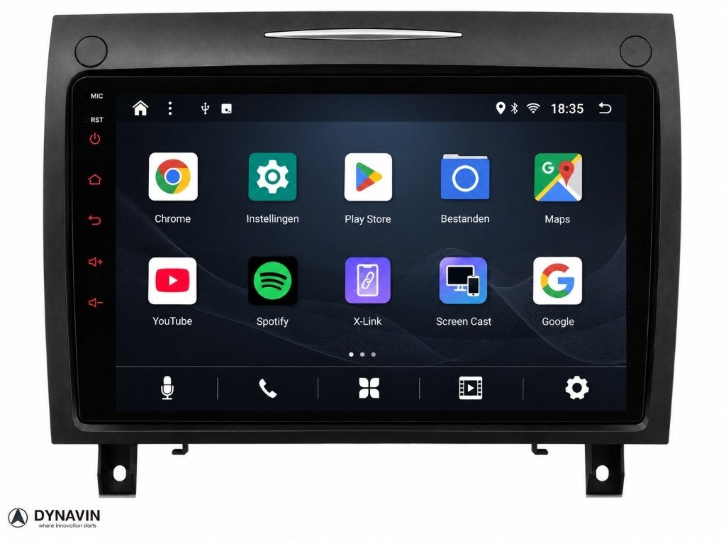 mercedes slk r171 autoradio navigatie carplay android 16 usb, Ophalen of Verzenden, Dynavin, Verkoop@inbouwnavigatie.com, Oberonweg 262 3208pg