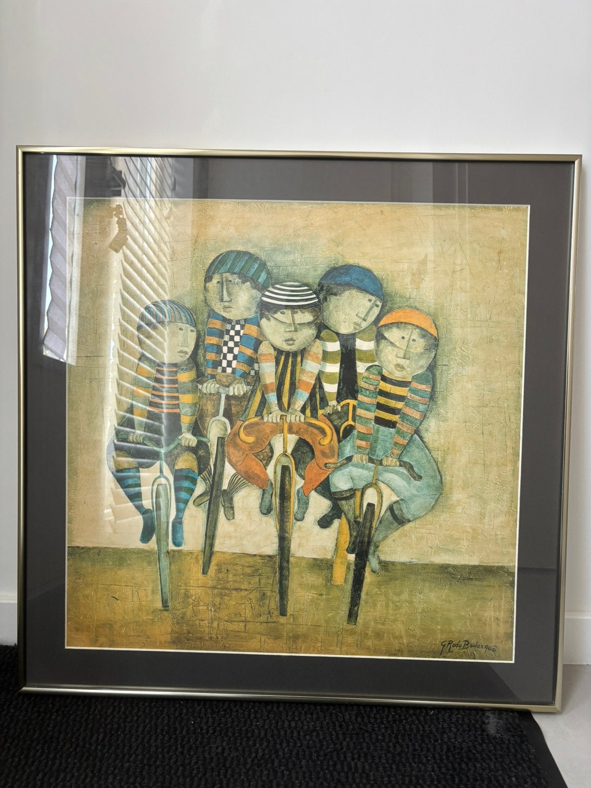 Graciela Rodo Boulanger - “Tour de France” Lithografie, Ophalen