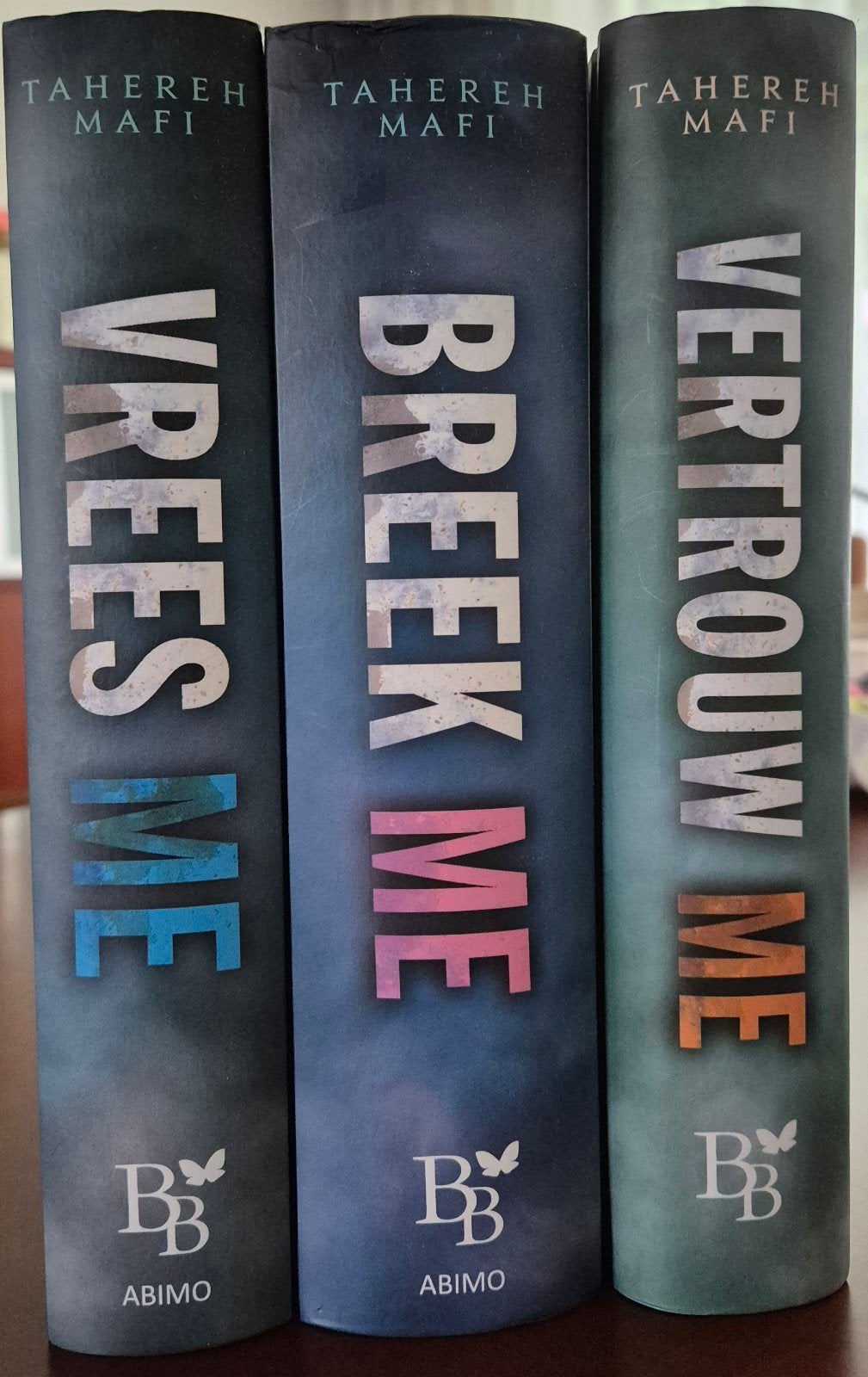 Vrees Me, Breek Me, Vertrouw Me - Tahereh Mafi (3 boeken), Ophalen, Zo goed als nieuw, Tahereh Mafi