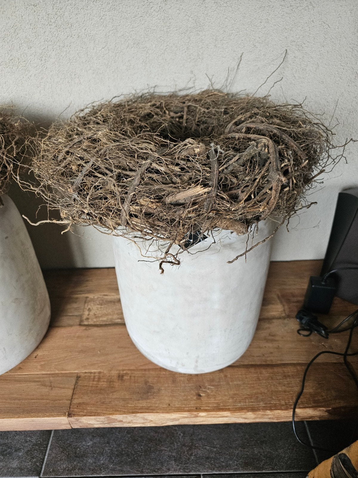 2 mooie landelijke kransen, Huis en Inrichting, Ophalen, Zo goed als nieuw, Krans, Natuurlijk materiaal