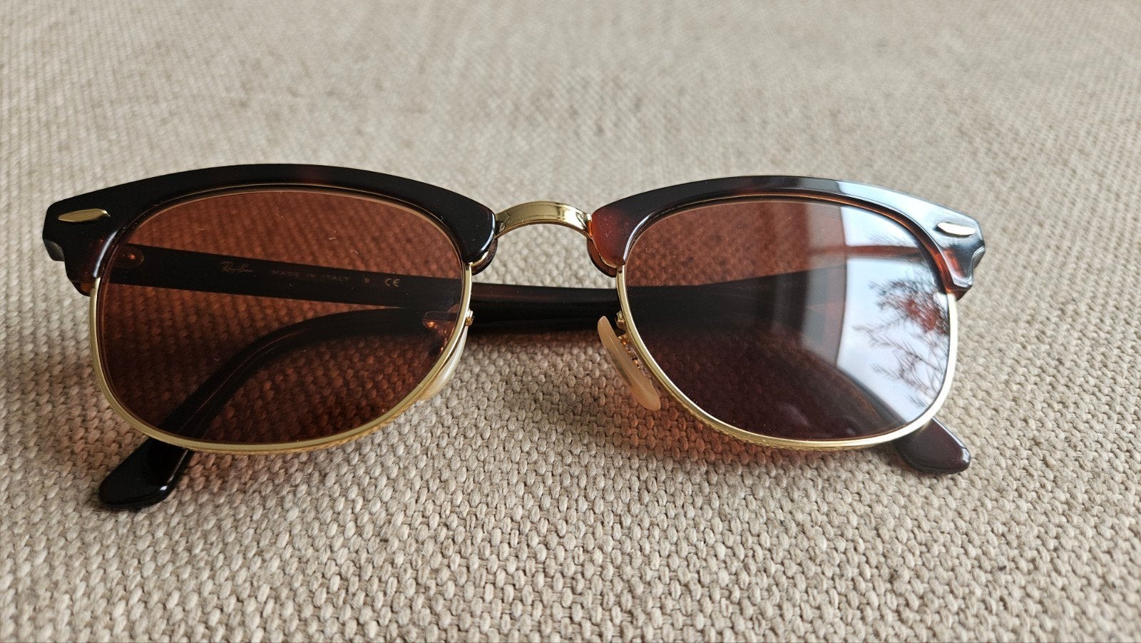RayBan CLUBMASTER CLASSIC zonnebril, Ophalen of Verzenden, Nieuw, Overige merken