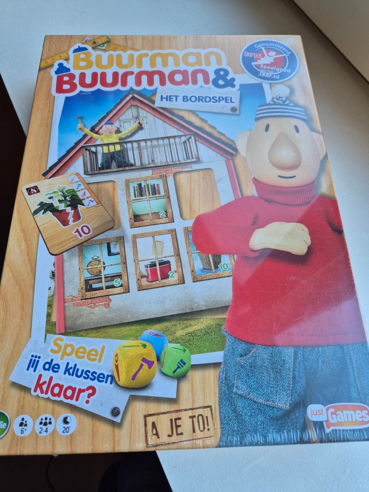 Buurman & Buurman Het Bordspel - Genomineerd Speelgoed, Drie of vier spelers, Ophalen of Verzenden, Gebruikt, Just Games