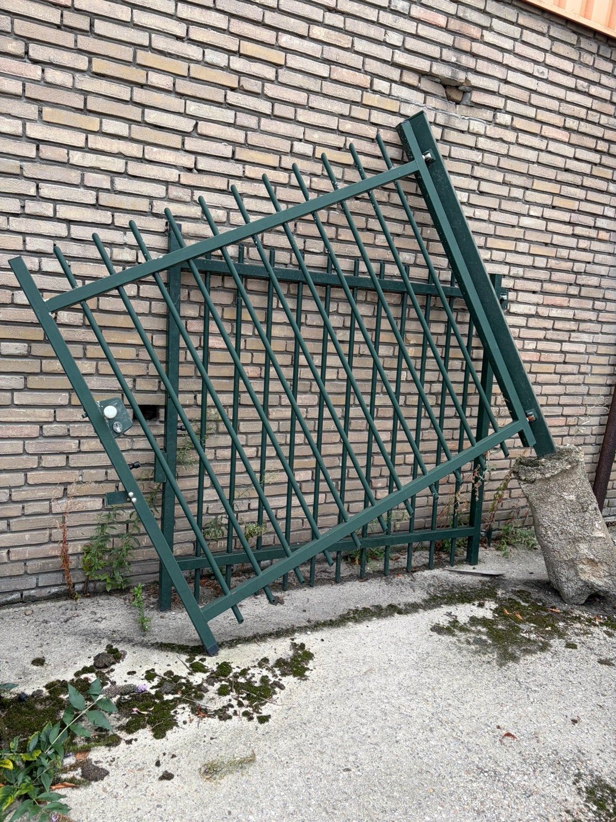 Tuinpoort, Ophalen, Gebruikt, 150 tot 200 cm, IJzer