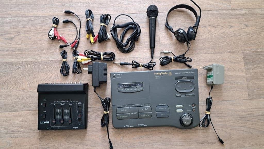 Complete Audio en Video editing set Sony XV-AL100E, Audio, Tv en Foto, Professionele Audio-, Tv- en Video-apparatuur, Ophalen of Verzenden
