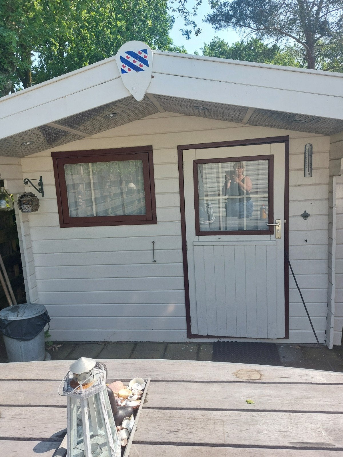 Blokhut, Tuin en Terras, Tuinhuizen, Gebruikt, Blokhut, 250 tot 500 cm, Ophalen