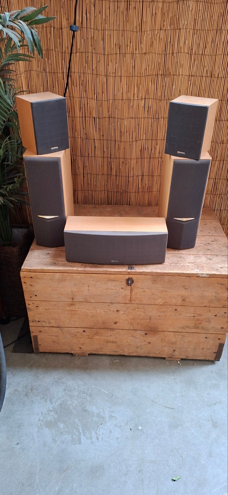 Kenwood Speakerset - 5.0 Surround Sound, Audio, Tv en Foto, Gebruikt, Speakerset, Geschikt voor surround/home cinema, K