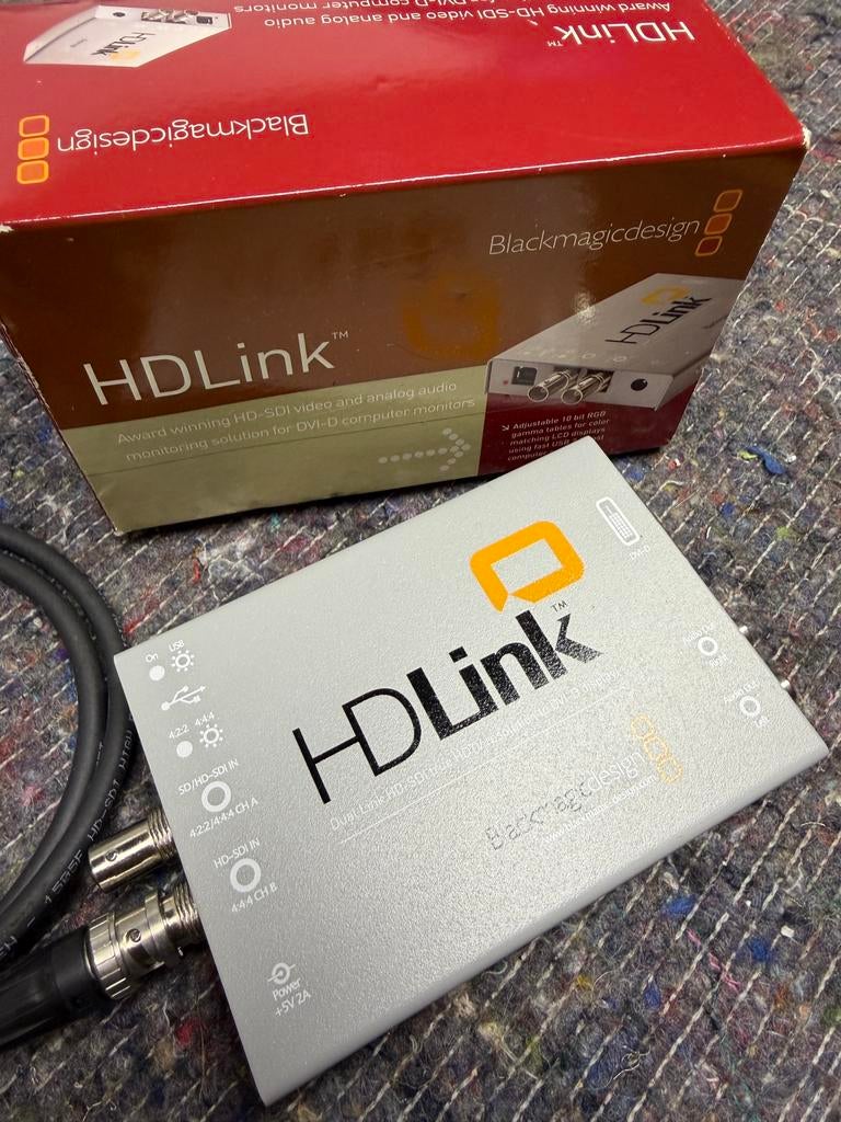 BlackmagicDesign HD link. SDi -> DVi, Ophalen of Verzenden, Zo goed als nieuw, GDDR5, DVI