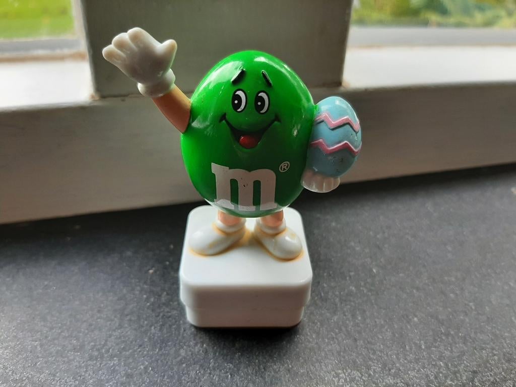 M&M poppetje Pasen groen 9 cm, Verzamelen, Poppetjes en Figuurtjes, Ophalen of Verzenden