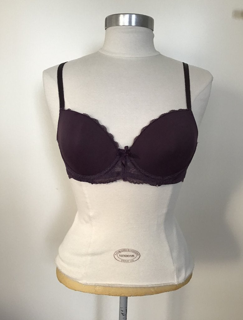 Paarse bh / beha met kant. Pescara Bodywear. Maat 75B., Pescara Bodywear, Verzenden, Paars, BH