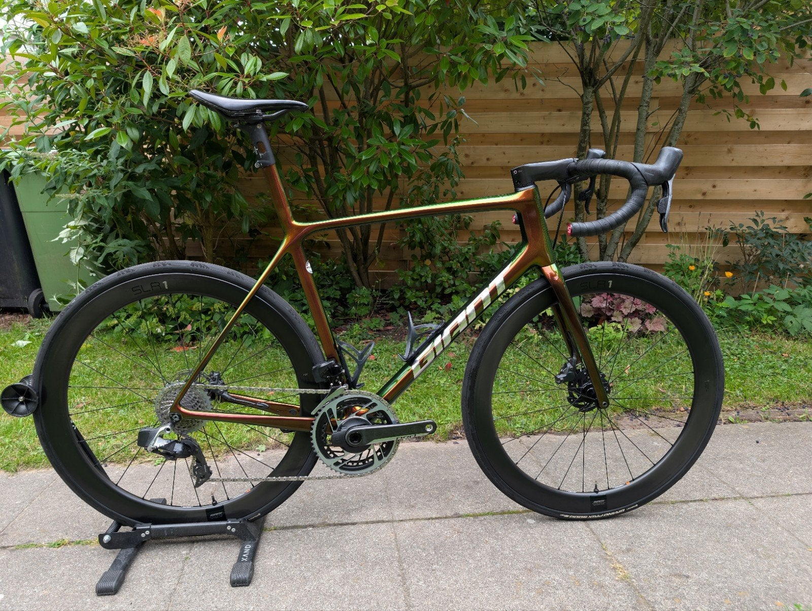 Giant TCR SL Red 2x12 maat L, Ophalen, Carbon, Giant, Zo goed als nieuw