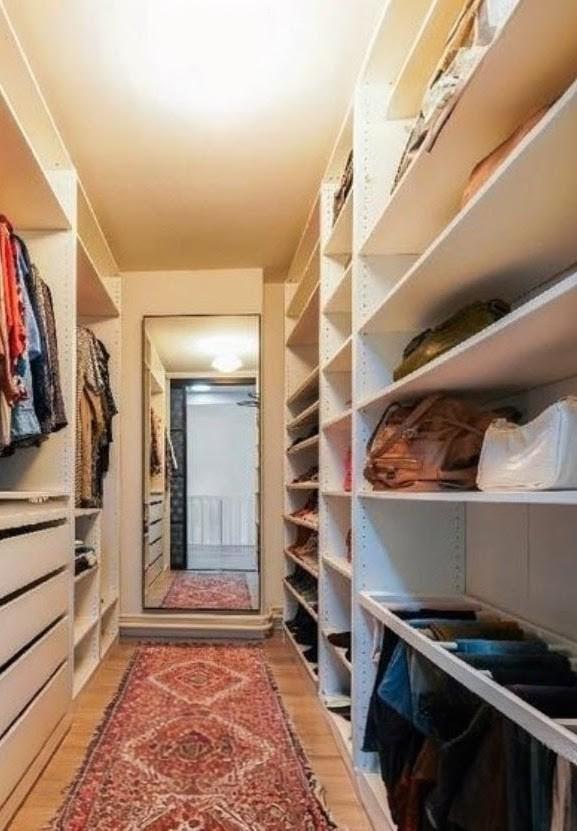 Walk in closet inloopkastJapanse schuifdeuren, loper, lamp, Ophalen