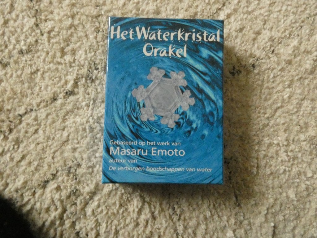 Het waterkristal orakel, Masaru Emoto, Boeken, Ophalen of Verzenden, Zo goed als nieuw, Overige onderwerpen, Achtergrond en Informatie