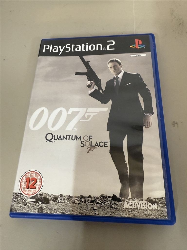 007 Quantum of Solace - PS2 Game - James Bond, Spelcomputers en Games, Shooter, 1 speler, Ophalen of Verzenden, Zo goed als nieuw