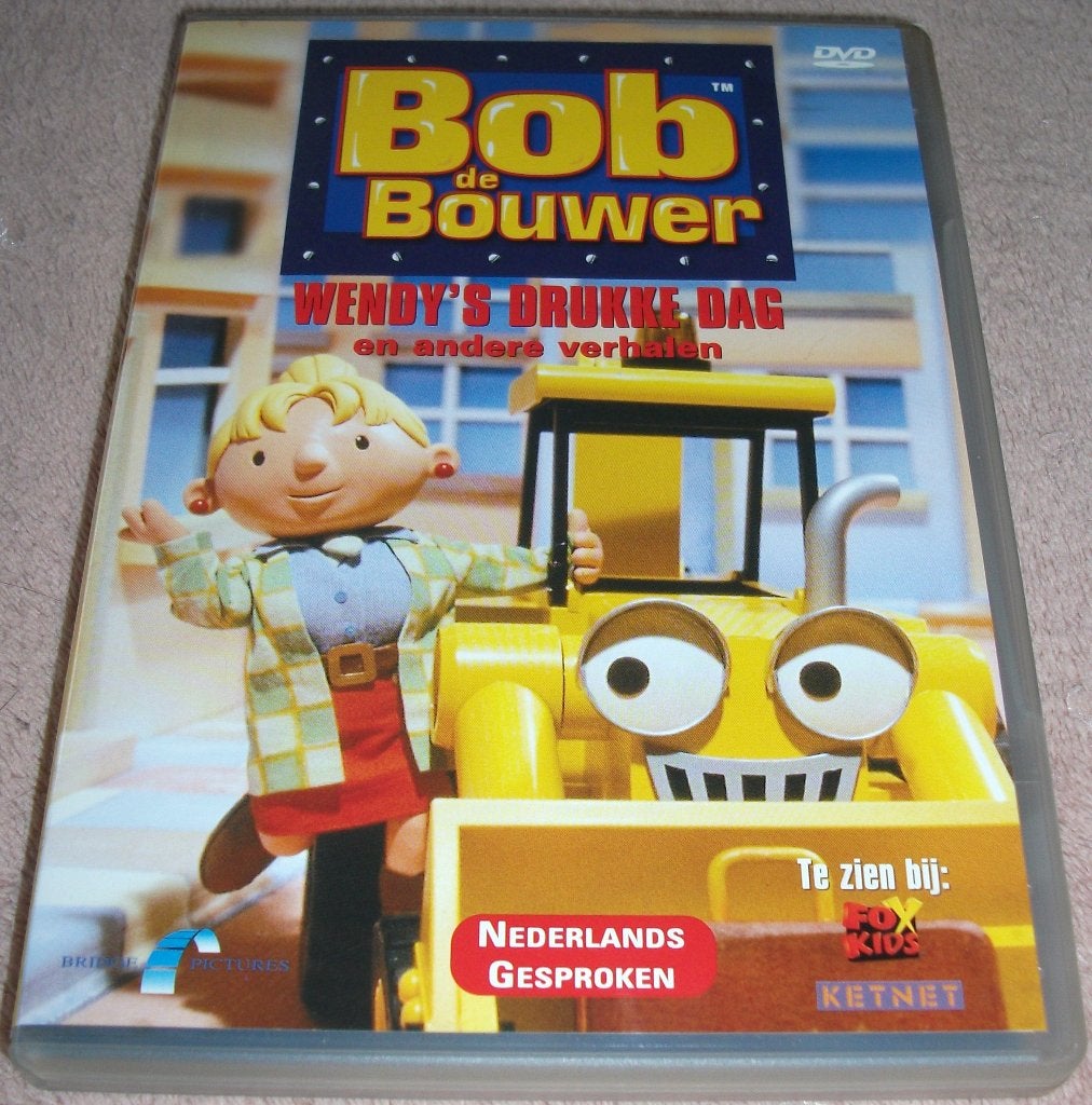 Dvd *** BOB DE BOUWER ***, Cd's en Dvd's, Dvd's | Kinderen en Jeugd, Avontuur, Alle leeftijden, Tv-serie, Zo goed als nieuw