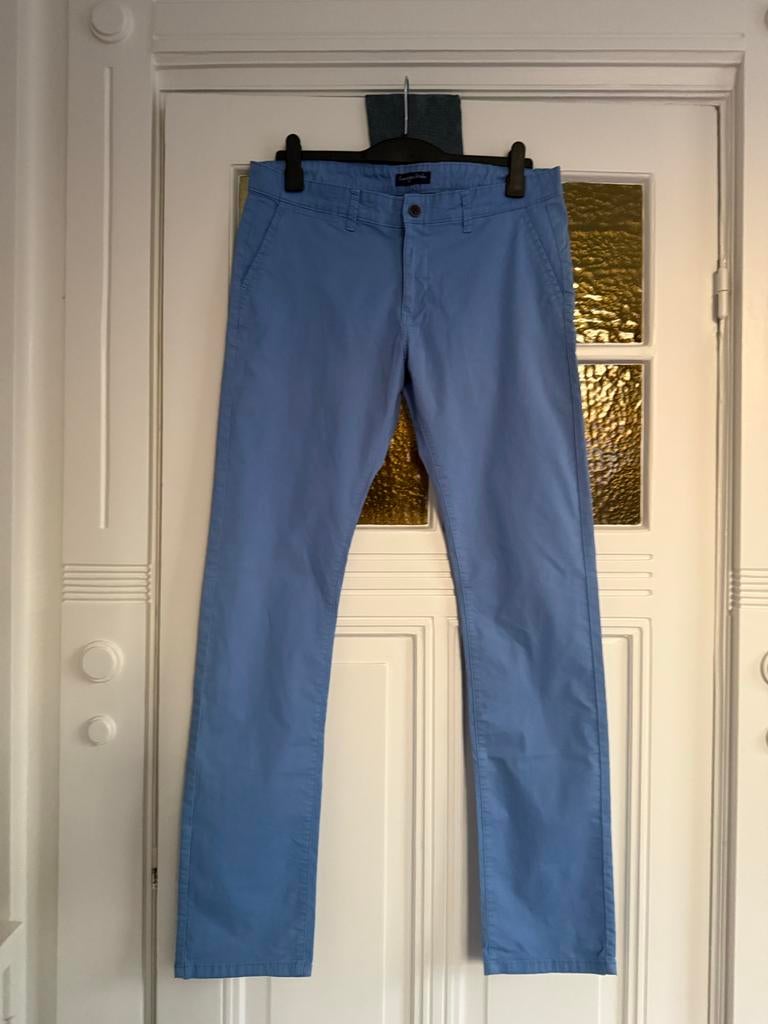 Nieuwe Camargue Denim Heren Zomerbroek Maat 50 - Blauw, Kleding | Heren, Broeken en Pantalons, Ophalen of Verzenden, Nieuw, Maat 48/50 (M)