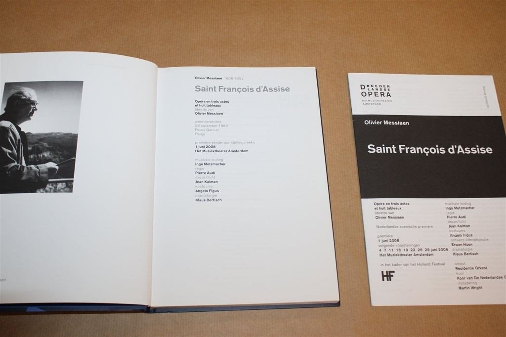 Saint François dAssise — Messiaen Libretto en Achtergrond, Verzenden, Zo goed als nieuw, Artiest