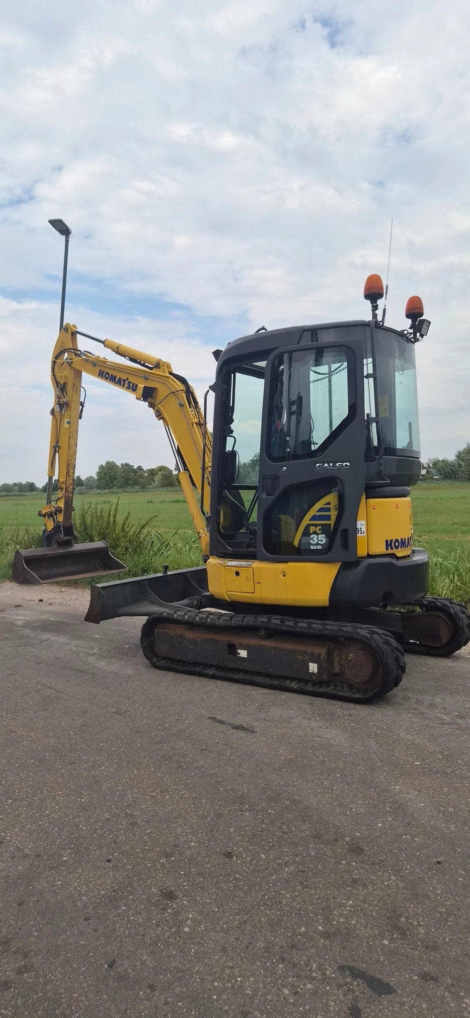 Komatsu PC35 Pc35mr-3 (bj 2008), Graafmachine