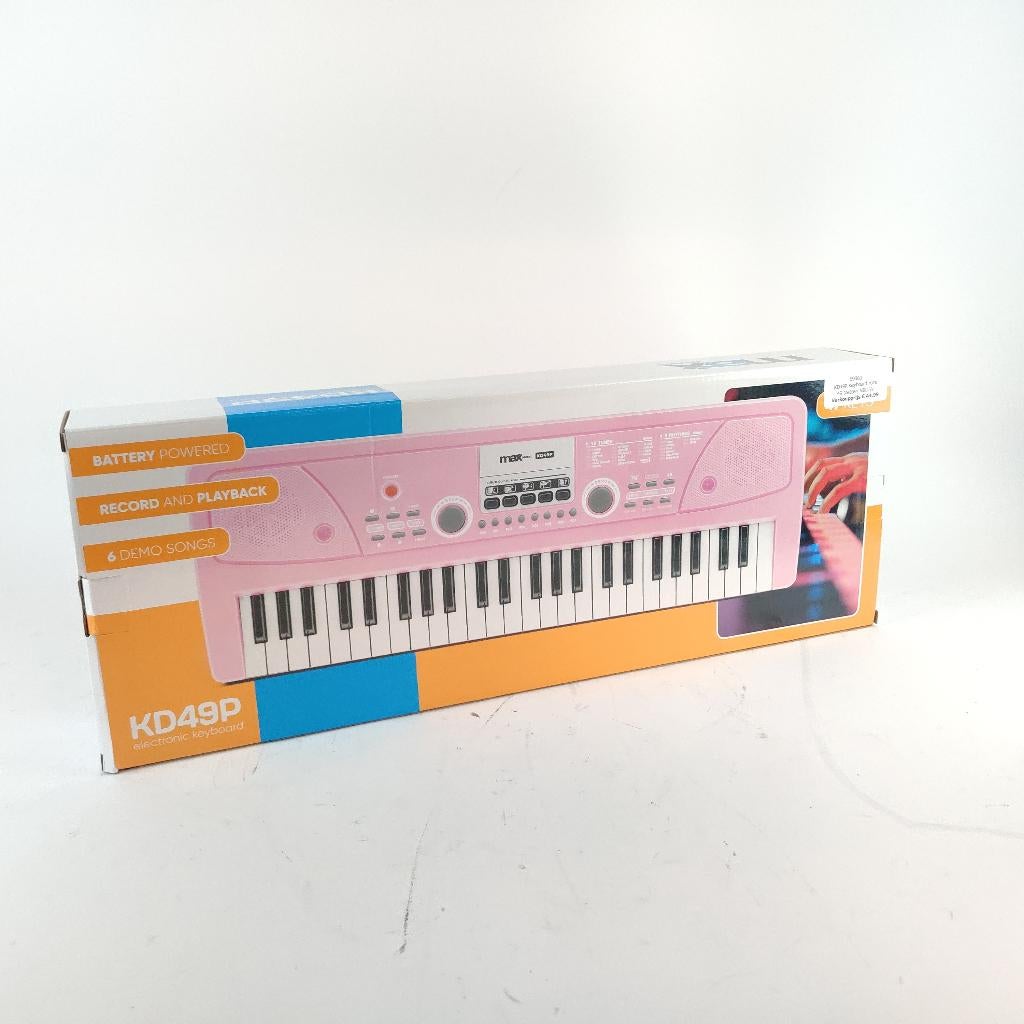KD49P Keyboard roze 49 toetsen NIEUW || Nu €44.99!, Nieuw, Ophalen of Verzenden, X, 49 toetsen