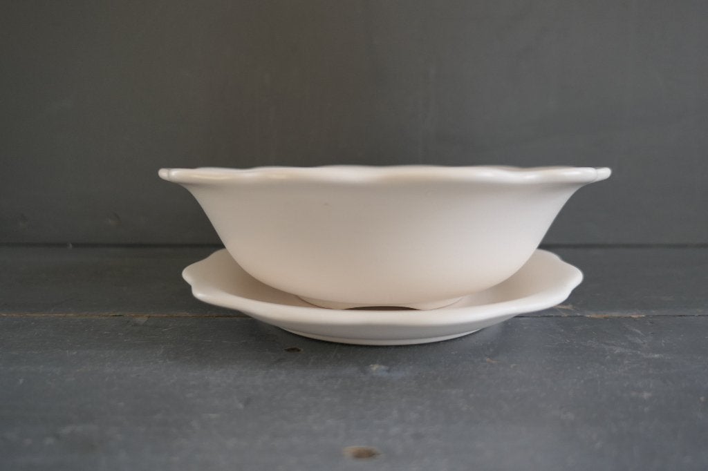 Vintage Flora Keramiek Gouda Holland lekschaal 1065, Gebruikt, Verzenden, Overige typen, Klassiek