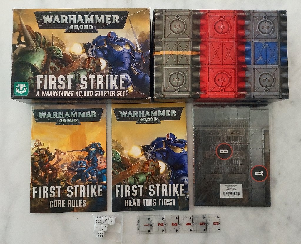 Warhammer 40k First Strike zonder mini's, Ophalen of Verzenden, Zo goed als nieuw, Warhammer 40000, Toebehoren