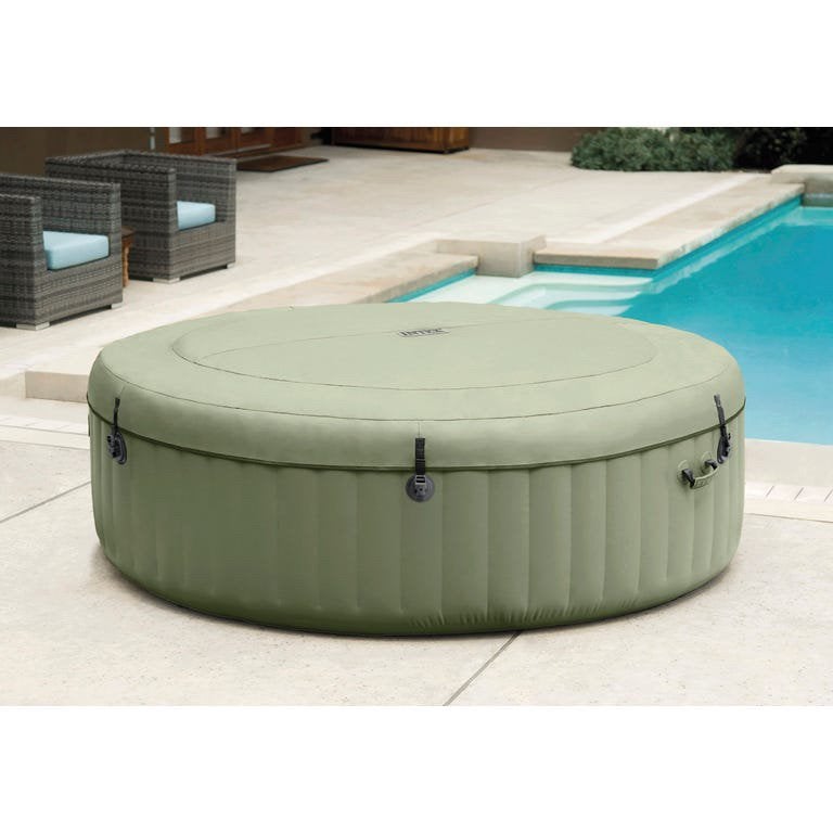Intex jacuzzi 6 persoons., Tuin en Terras, Bubbelbaden en Hottubs, Ophalen, Gebruikt, Filter, Opblaasbaar