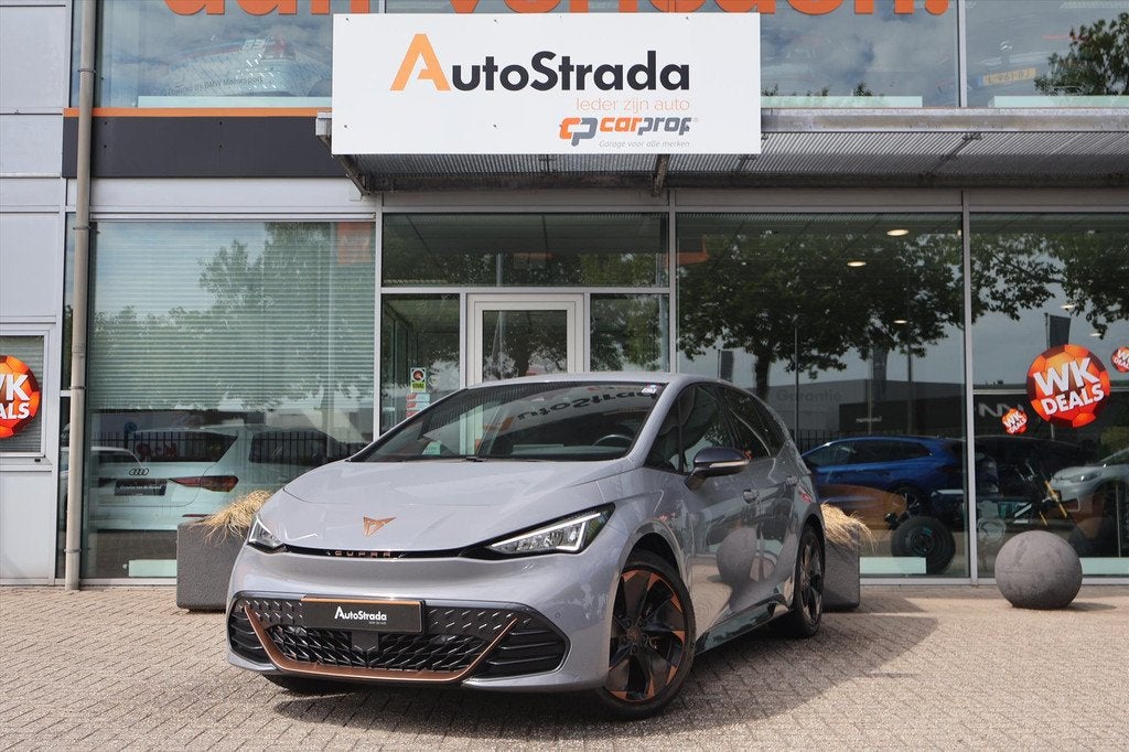 Cupra Born 62 kWh Adrenaline One 204pk SoH 92% | Camera | Na, Auto's, Cupra, Stof, Gebruikt, 95 pk, Met garantie (alle)