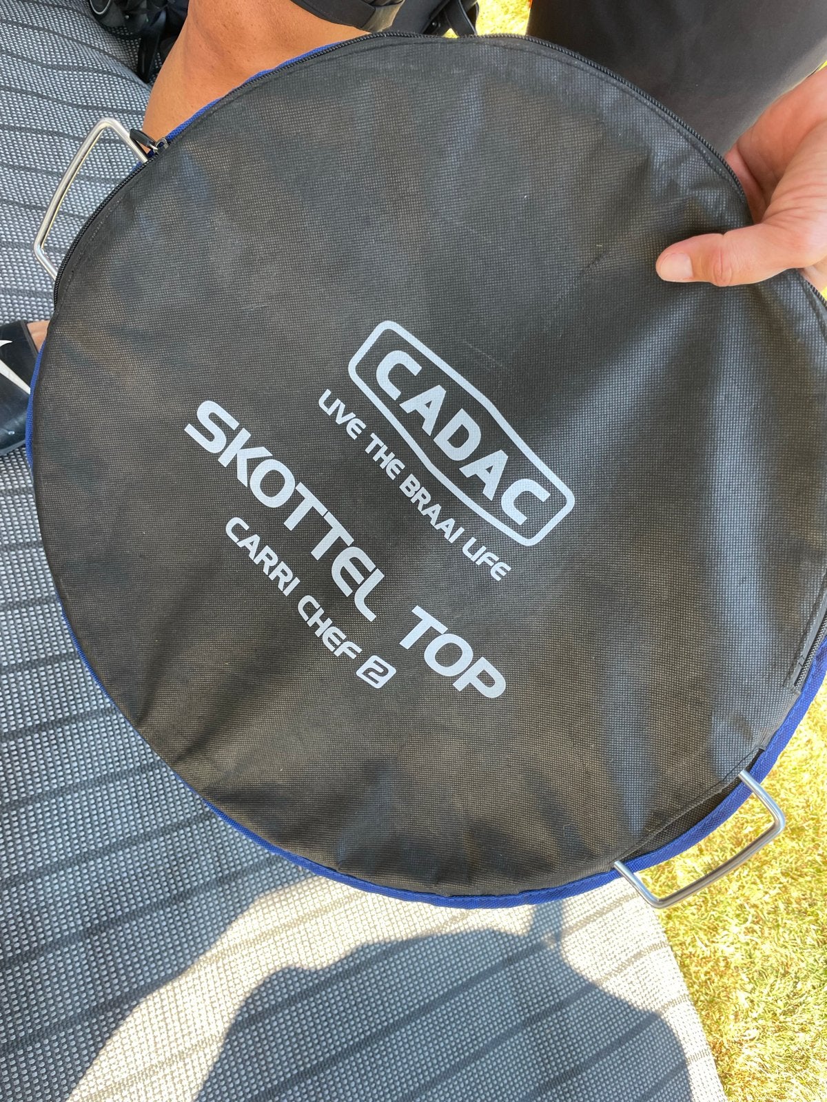 Cadac Skottelbraai Skottel Top Carri Chef 2, Ophalen of Verzenden, Gebruikt