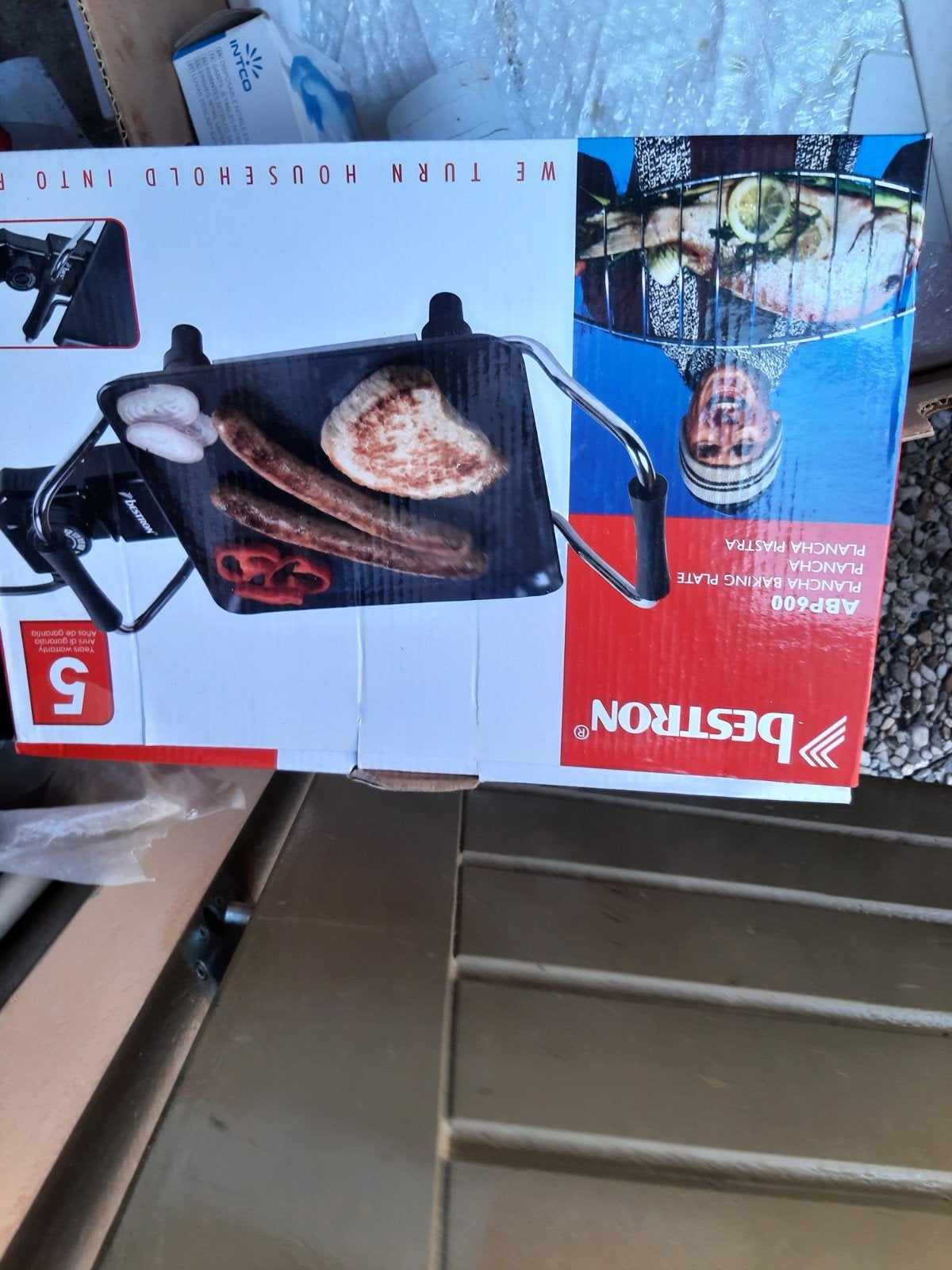 Bestron ABP600 Plancha Bakplaat - Nieuw in doos, Ophalen of Verzenden