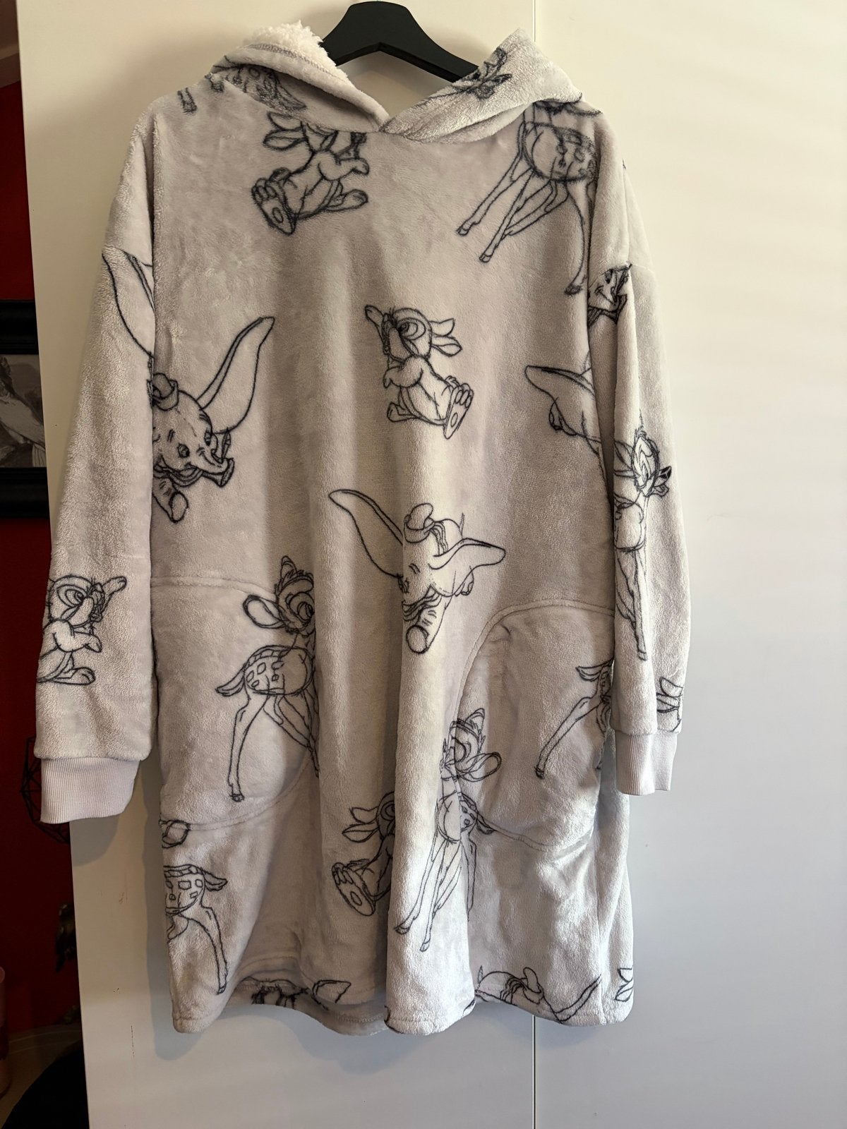 Disney Dumbo Bambi Oversized Hoodie Deken - Zo goed als nieu, Kleding | Dames, Ophalen of Verzenden, Zo goed als nieuw