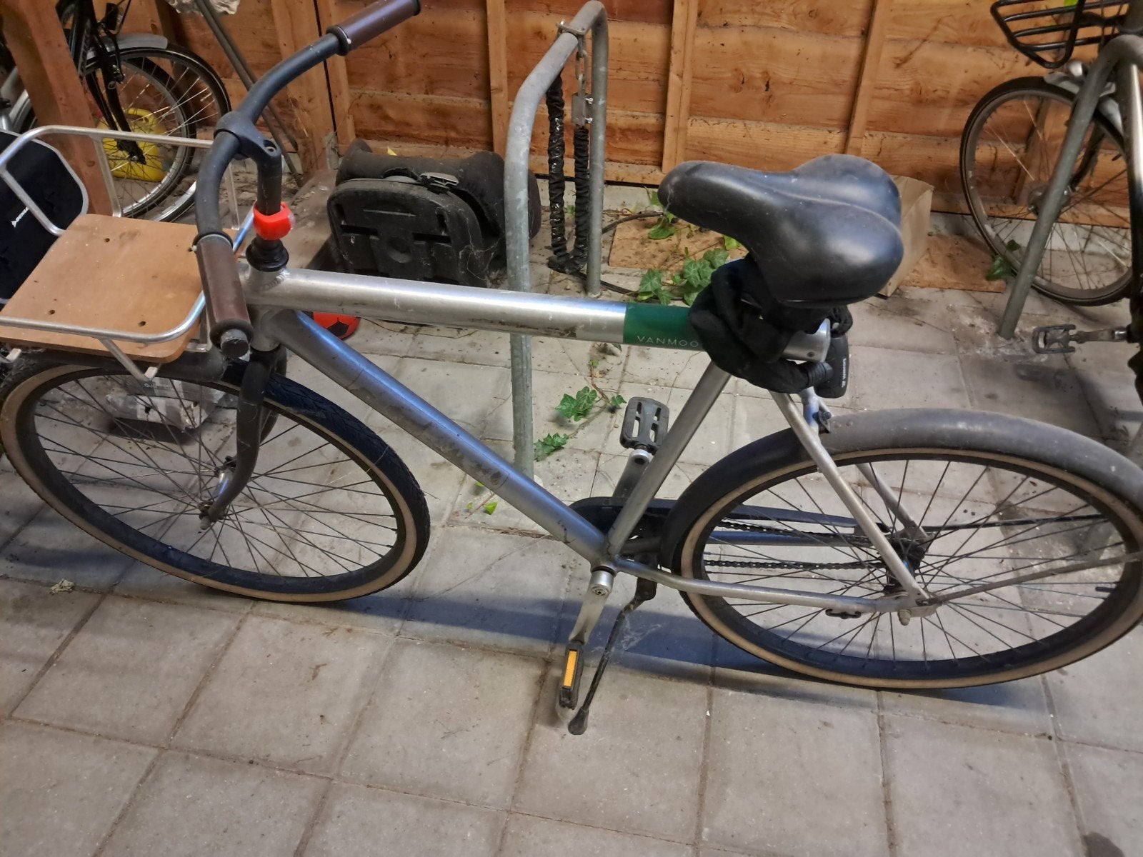 VanMoof fiets met voordrager - opknapper, Terugtraprem, Gebruikt, Versnellingen, 53 tot 57 cm