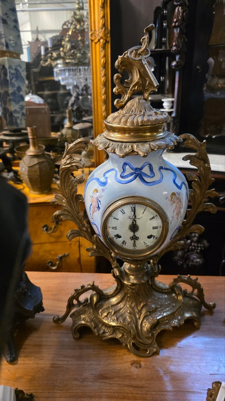 21 antieke klokken in 1 koop, Ophalen