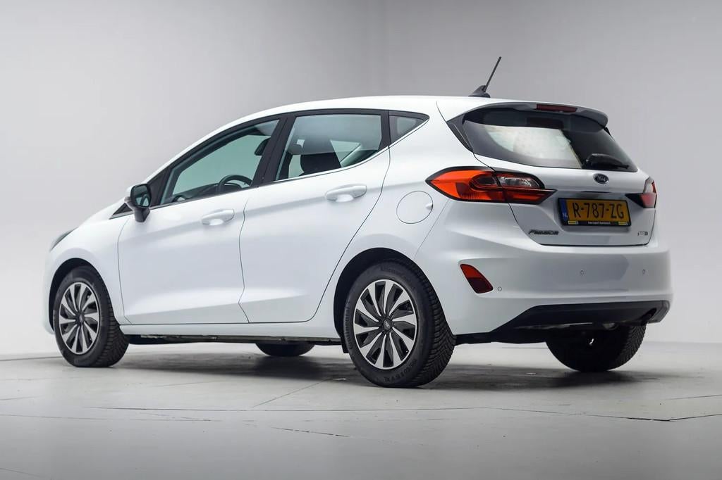 Ford Fiesta 1.0 EcoBoost 95pk Titanium 5-drs Aut. [ Navi Cli, Automaat, Gebruikt, Wit, Bedrijf
