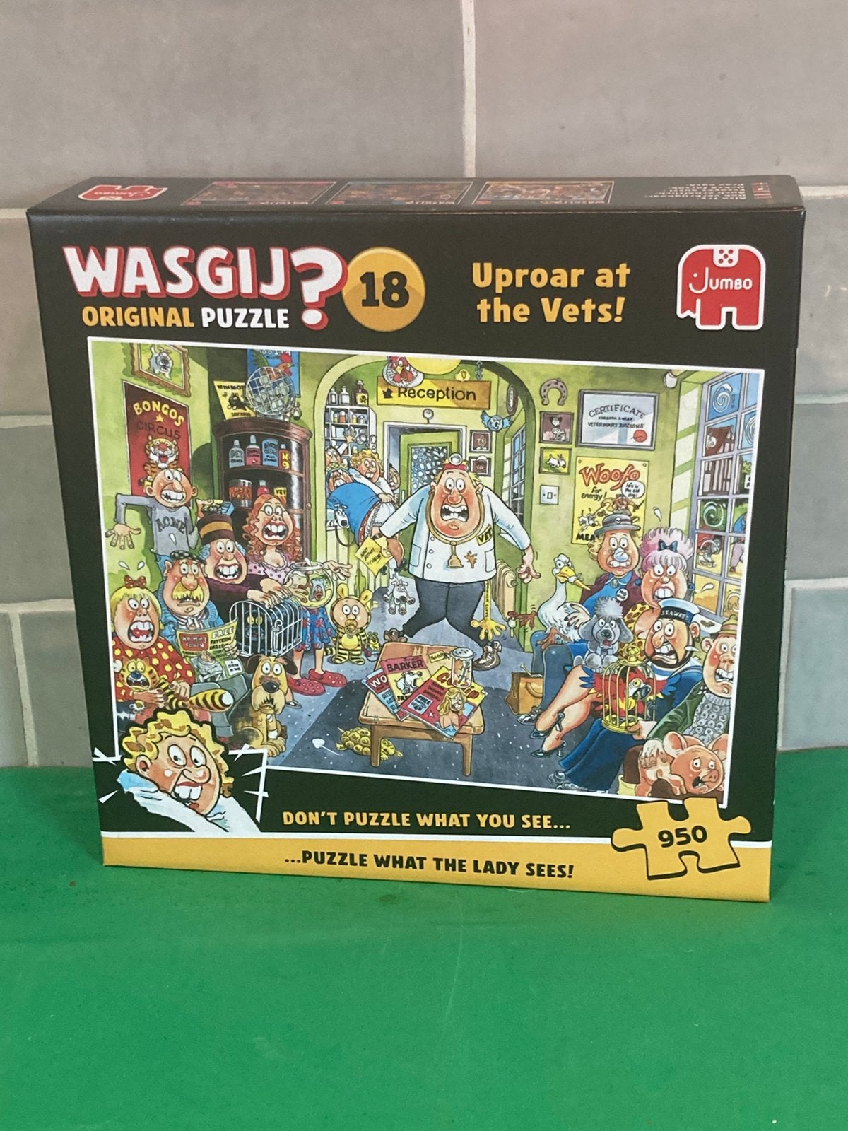 Wasgij original puzzel nr 18 (230626), Ophalen of Verzenden, 500 t/m 1500 stukjes, Zo goed als nieuw