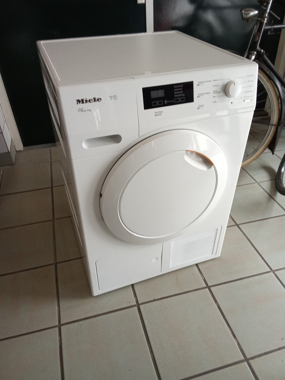 Jonge zuinige Miele T1 warmtepompdroger, Witgoed en Apparatuur, Wasdrogers, Ophalen, Minder dan 85 cm, Overige typen, 8 tot 10 kg