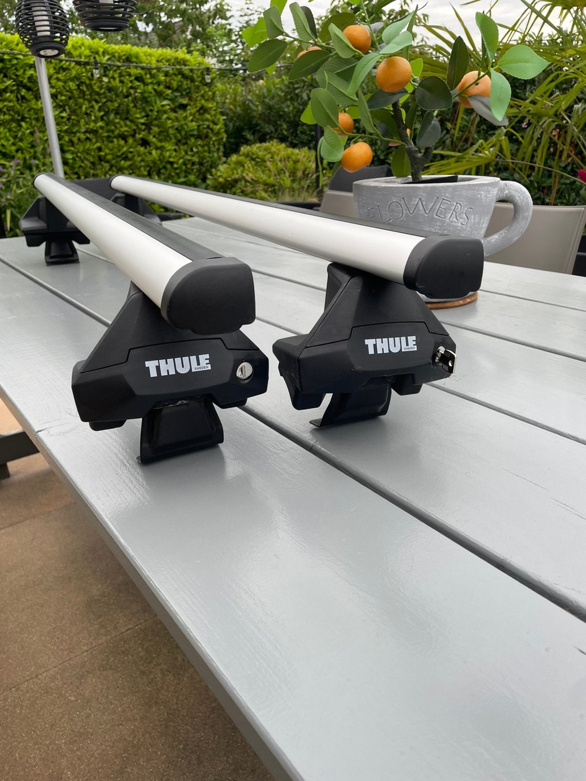 Thule Evo dakdragers Volkswagen Golf 8 5-deurs hatchback!, Ophalen of Verzenden, Gebruikt