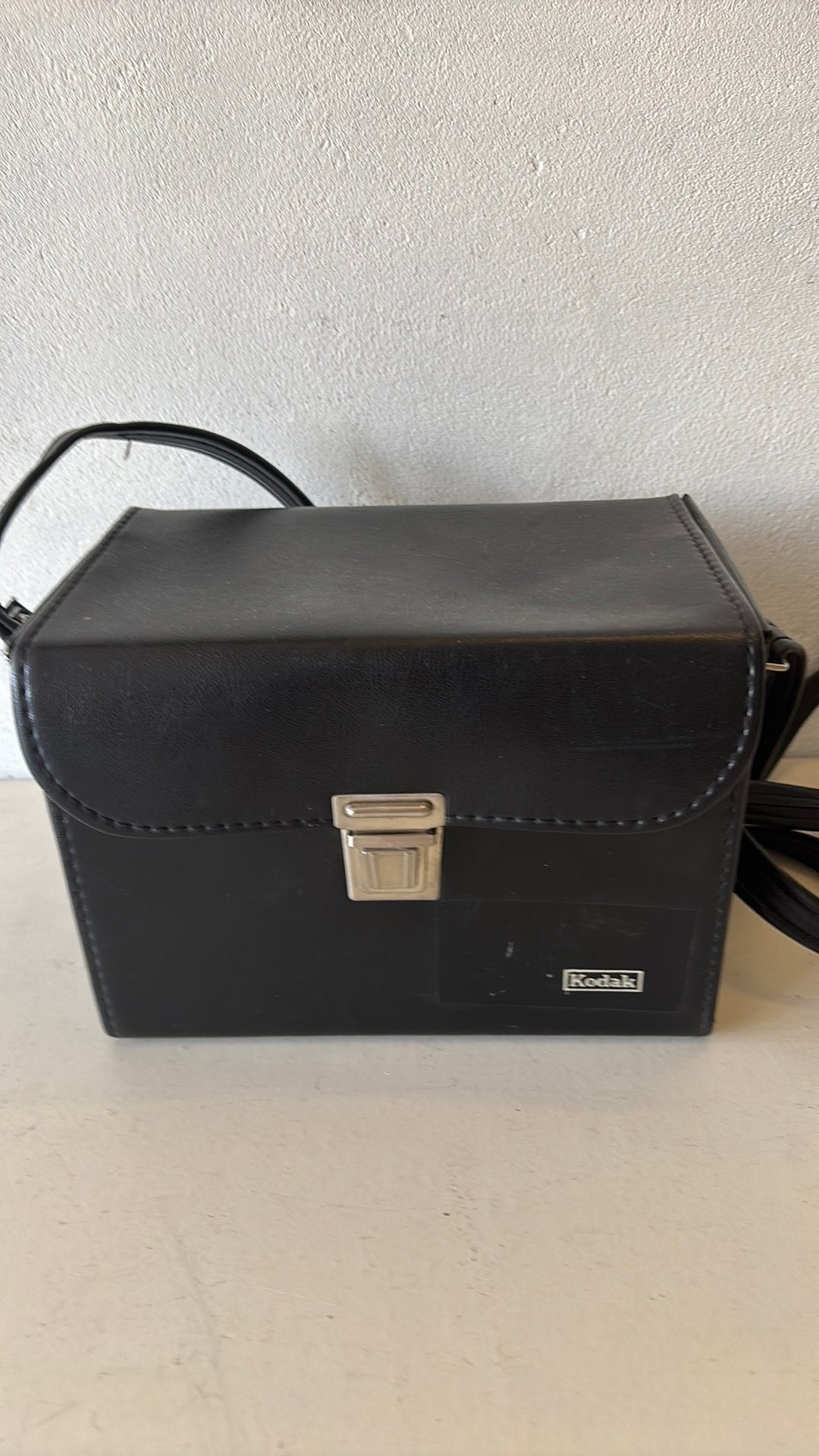 Brocante fototas, Ophalen of Verzenden, Gebruikt, Zwart