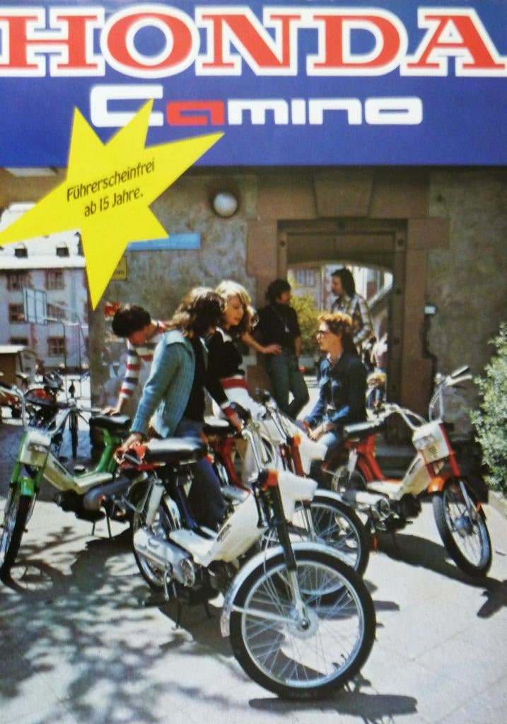 Folder HONDA Camino 1980, Ophalen of Verzenden, Nieuw