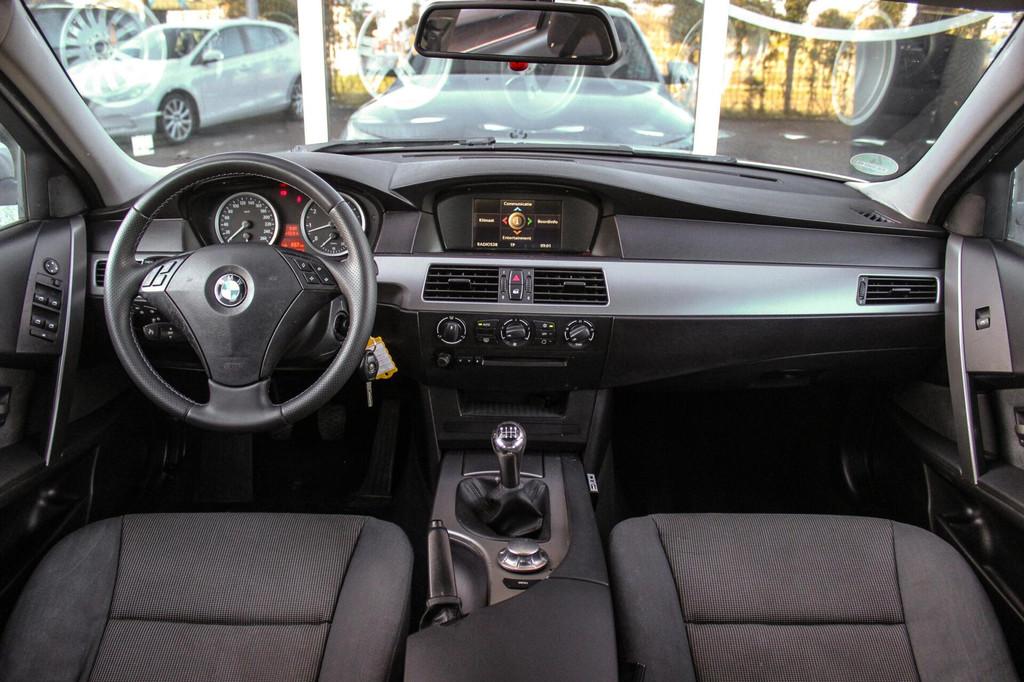 BMW 5-serie 520i | NL auto | Cruise control | HiFi audio | 1, 2171 cc, Gebruikt, Zwart, Bedrijf