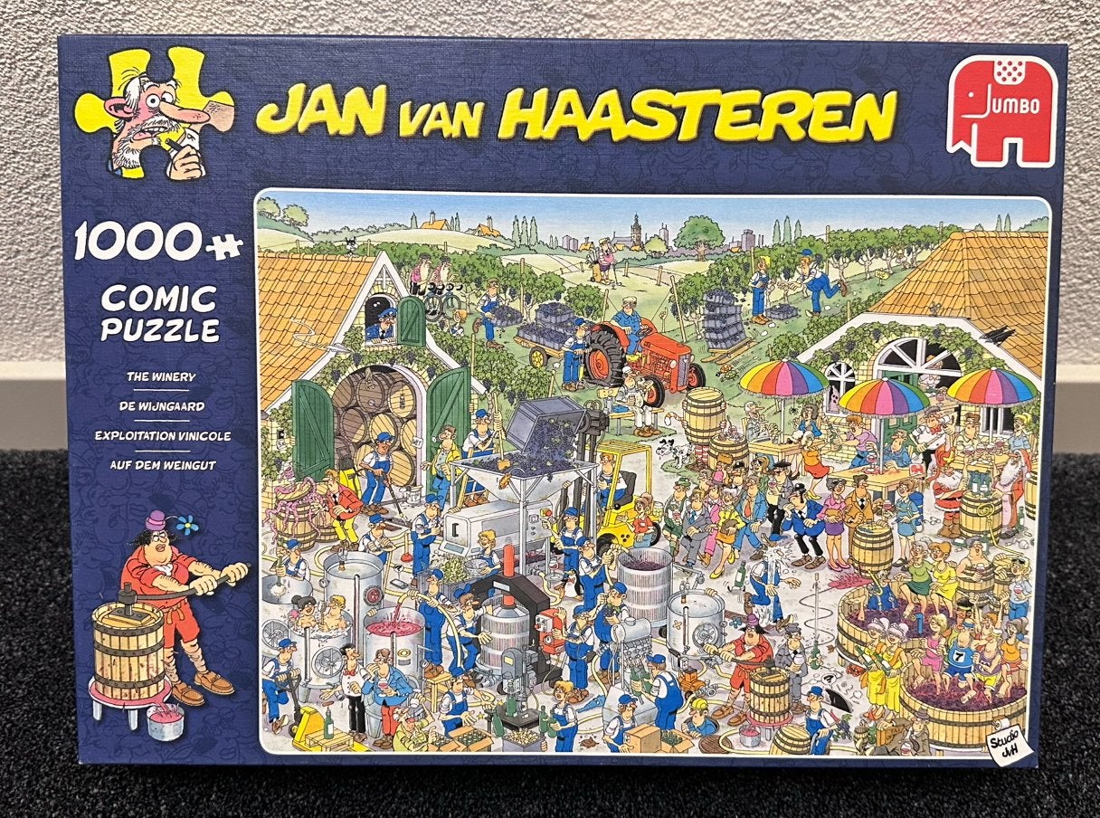 Jan van Haasteren puzzel DE WIJNGAARD 1000 stukjes