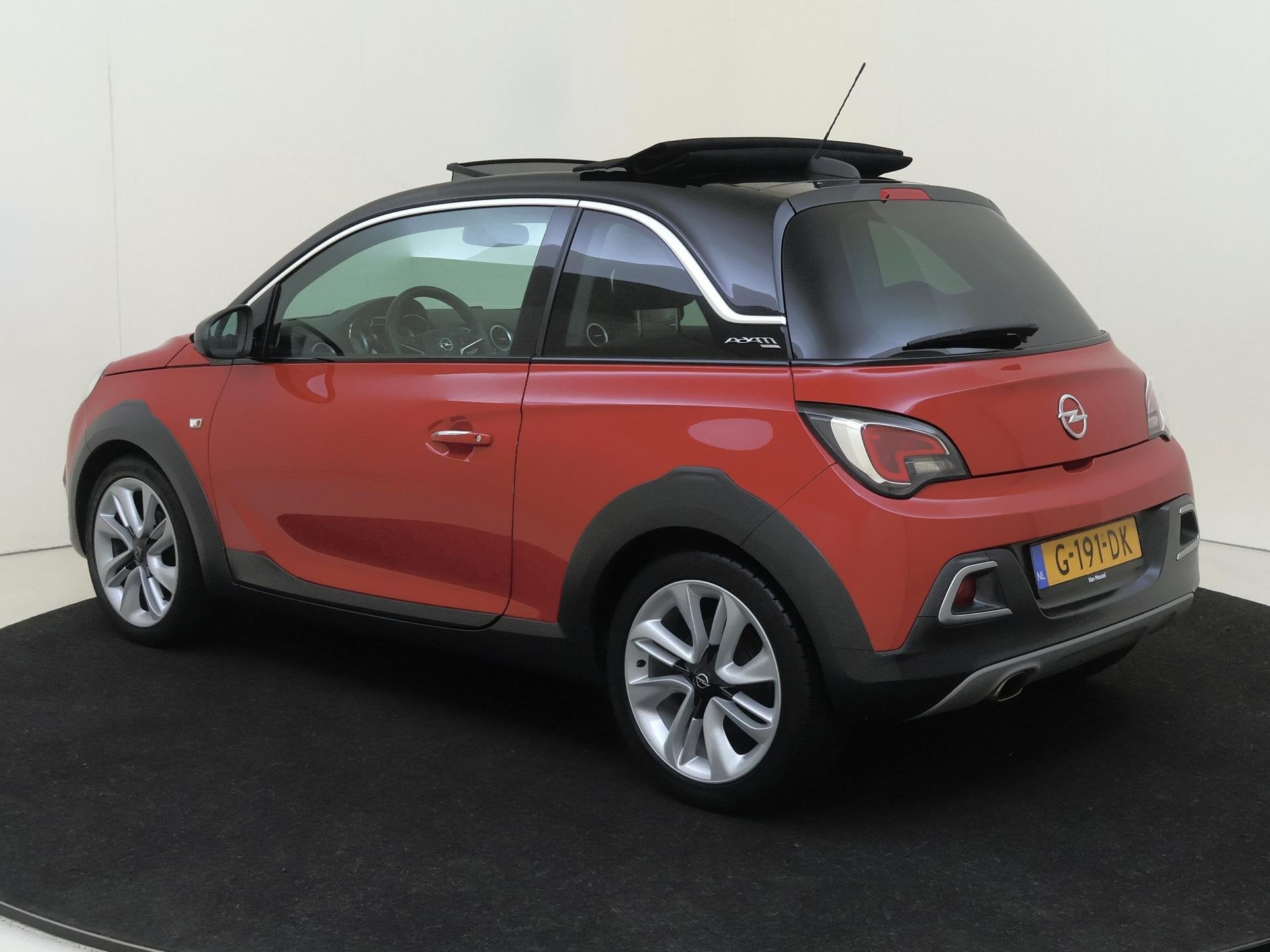 Opel ADAM 1.0 Turbo Rocks BlitZ Blitz-pakket | airco automat, Auto's, 4 stoelen, Origineel Nederlands, Bedrijf, Handgeschakeld