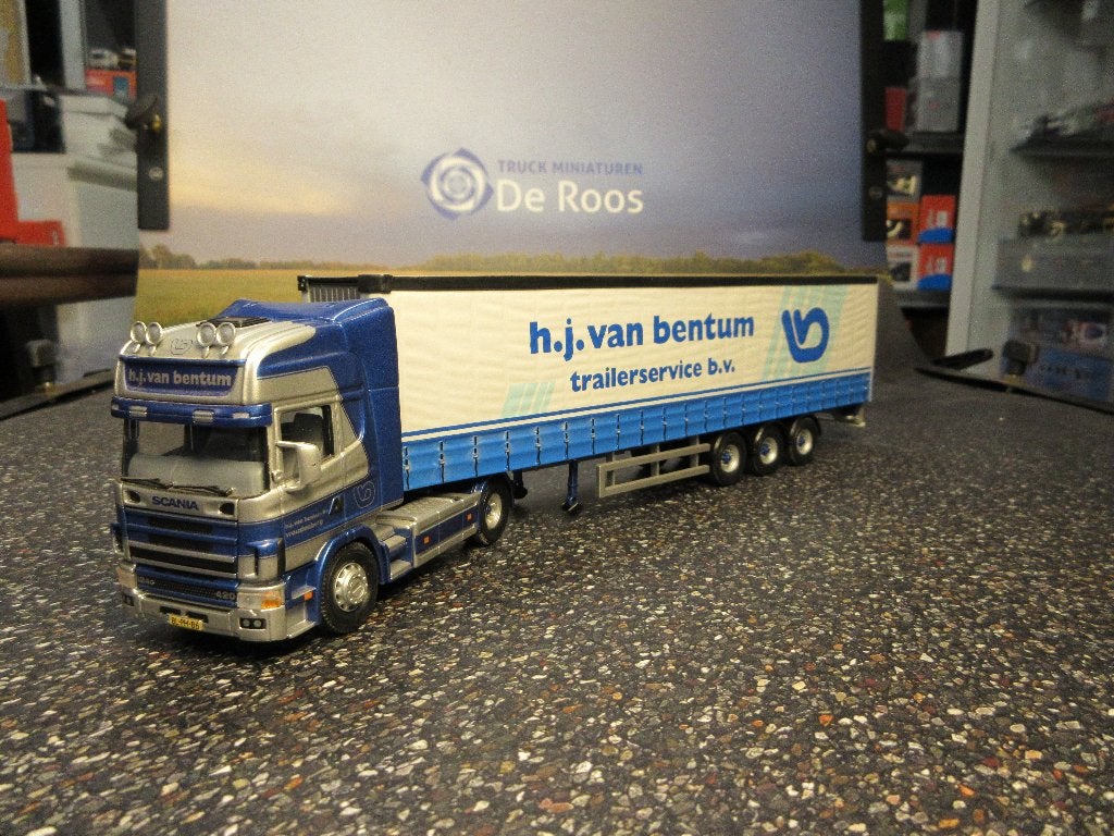 Scania R4 H.J. van Bentum, Ophalen of Verzenden, Zo goed als nieuw, Bus of Vrachtwagen, Corgi