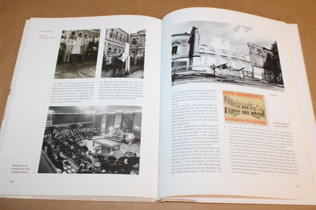 De Harmonie — Groningen Cultuurgeschiedenis Muziekgebouw, Boeken, Ophalen of Verzenden, Zo goed als nieuw