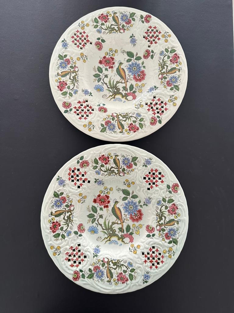 Twee Boch la louviere Belgium wandborden, Antiek en Kunst, Ophalen of Verzenden