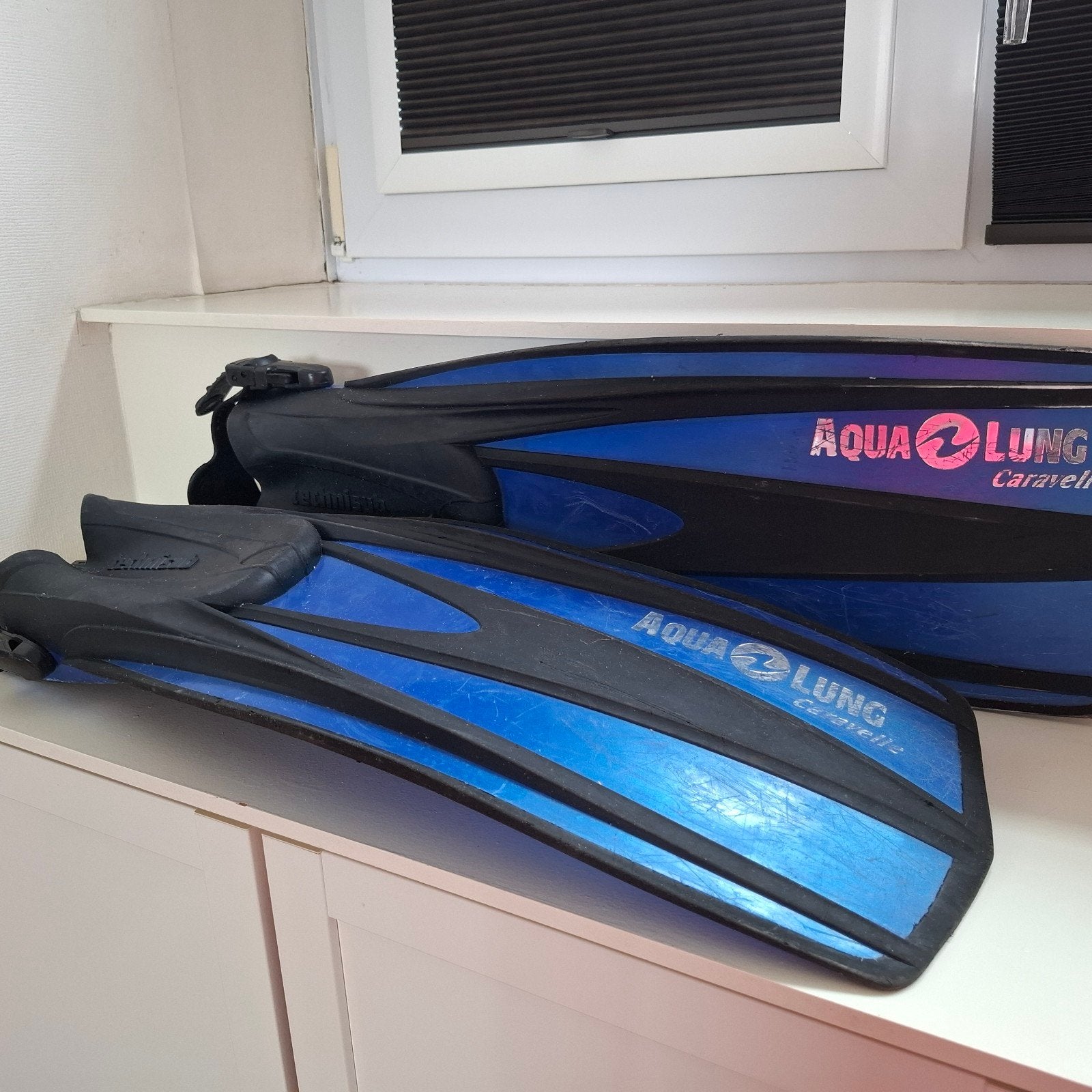 Buitenwater vinnen AquaLung, Watersport en Boten, Ophalen of Verzenden, Zwem- of Duikvliezen