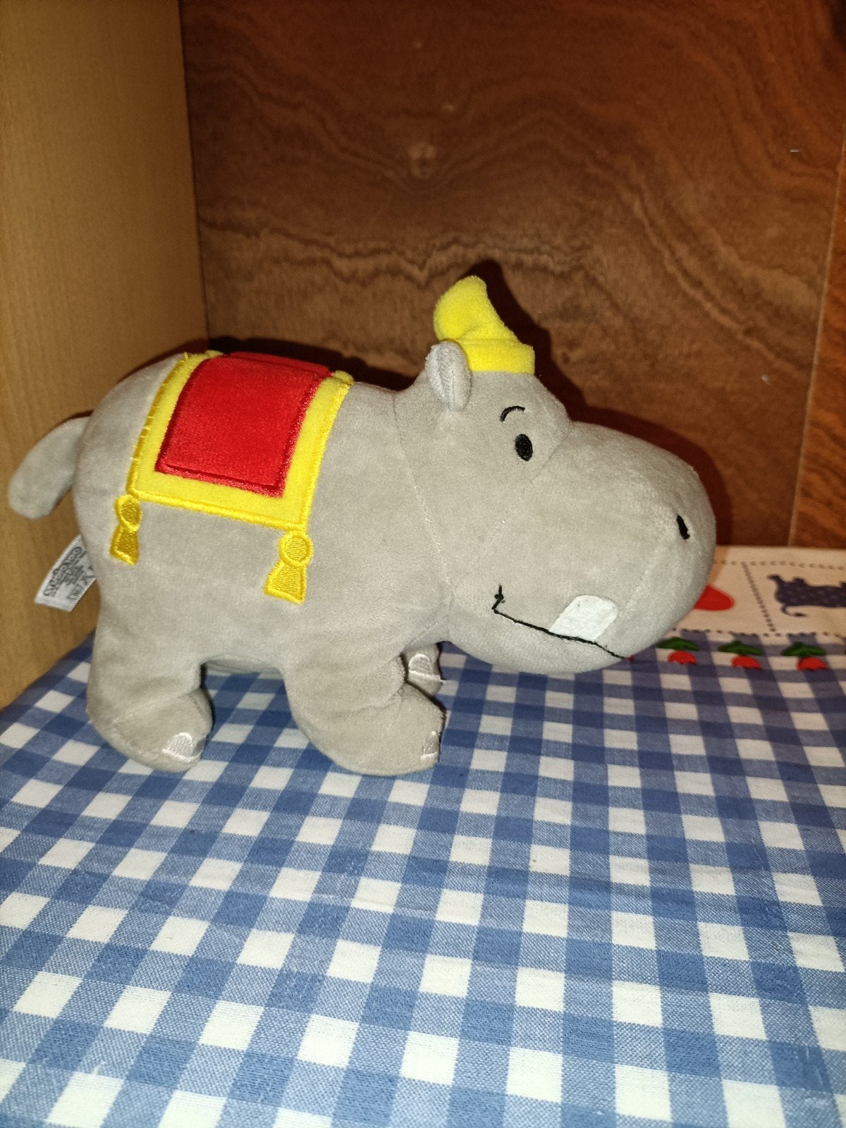 Pantoef knuffel nijlpaard van Bumba Studio 100, Ophalen of Verzenden, Zo goed als nieuw, Overige typen