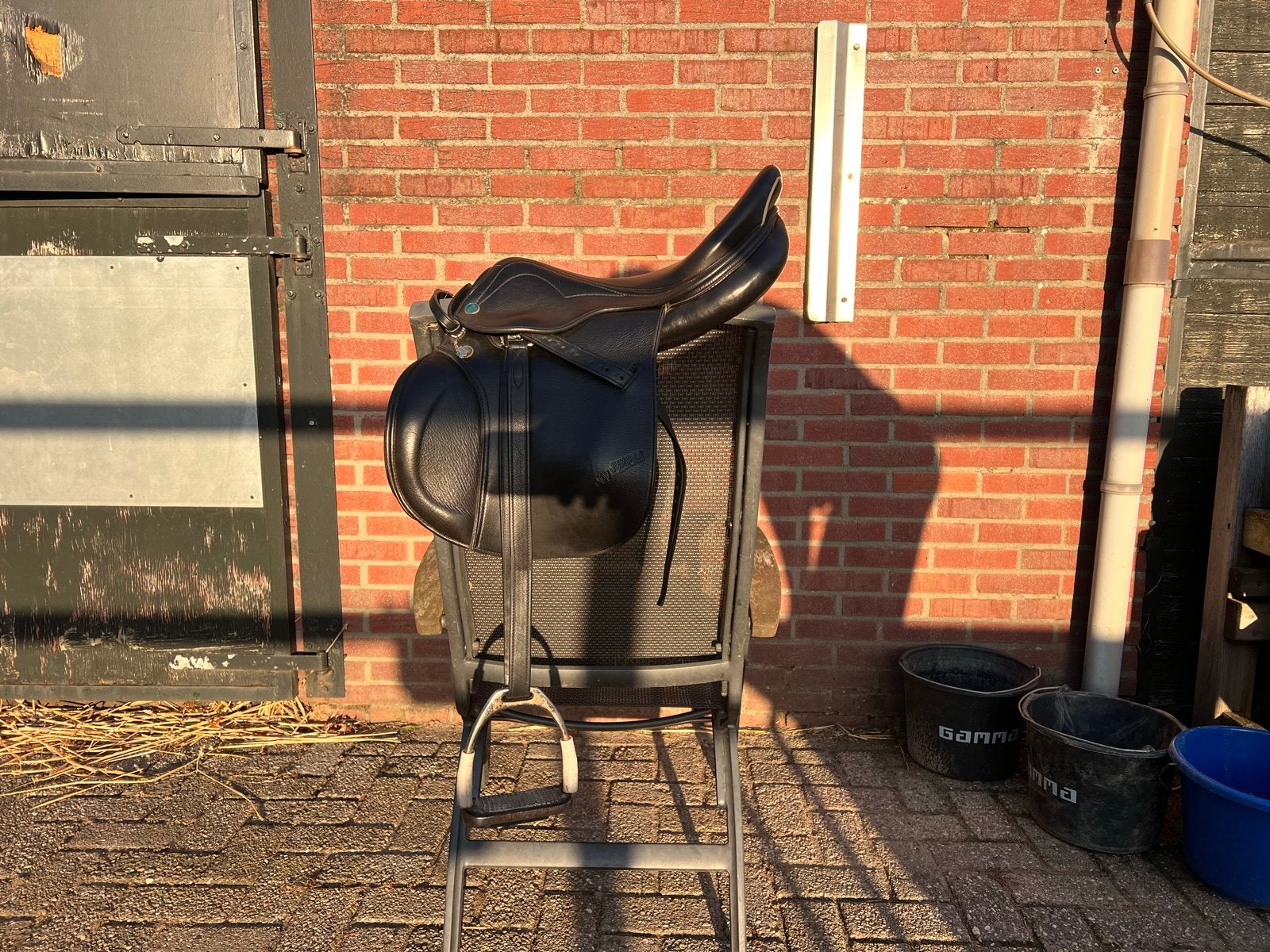 Prestige Joy Jumper springzadel 16 inch, Dieren en Toebehoren, Ophalen, Prestige, Inclusief stijgbeugels, S (16 of 16.5 inch)