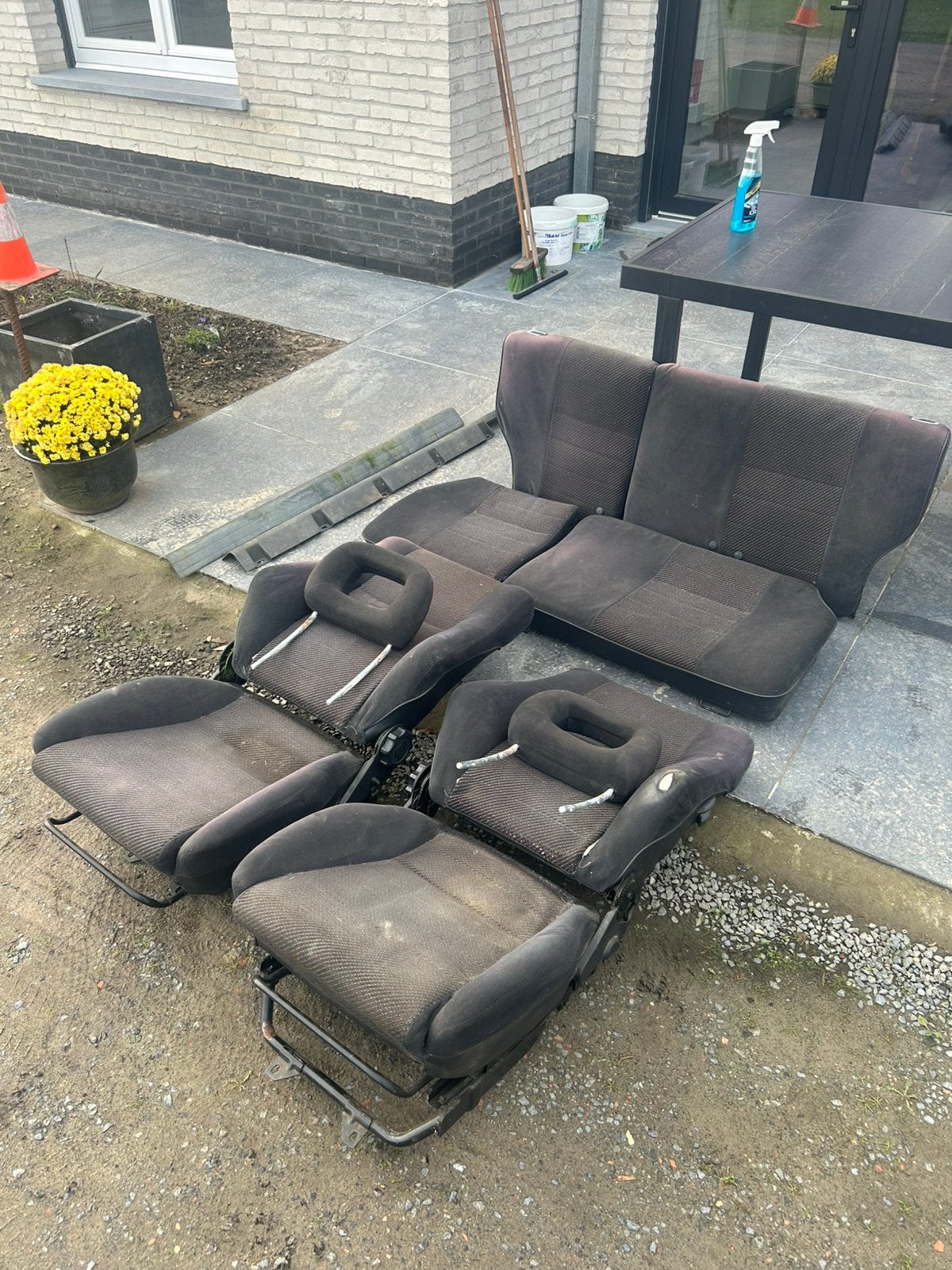 Opel corsa a gsi stoelen, Ophalen, Opel