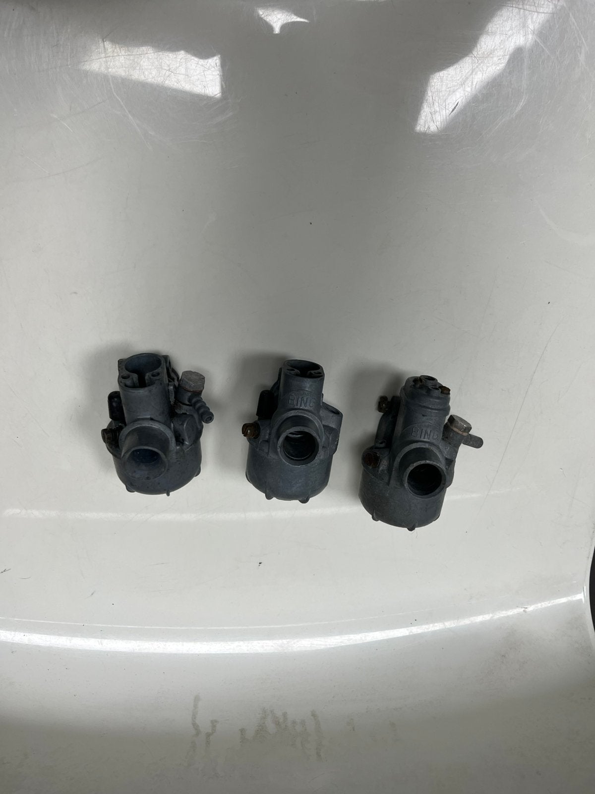 Drie zundapp carburateurs 12 mm  €50.00 incl verzendkosten, Ophalen of Verzenden, Zo goed als nieuw, Carburateur