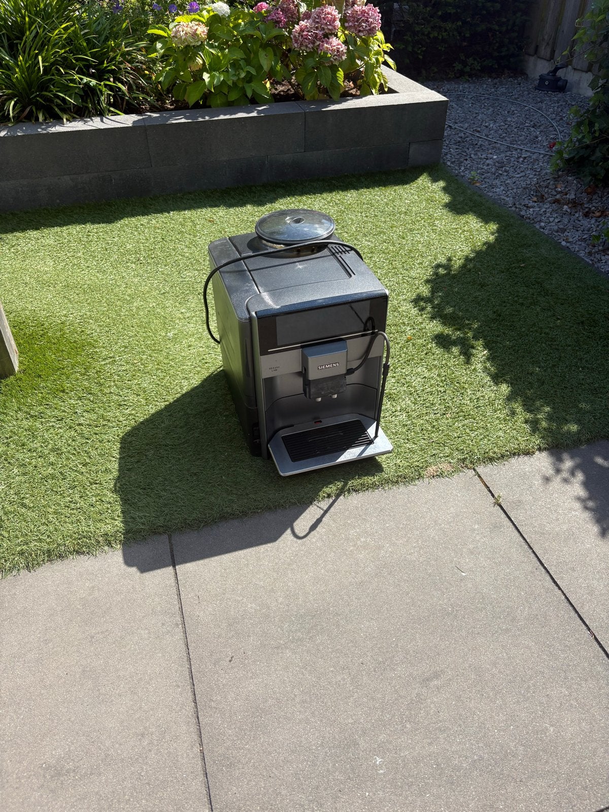 Siemens EQ.6 plus s100 volautomatische espressomachine, Ophalen, Afneembaar waterreservoir, Gebruikt, Espresso apparaat