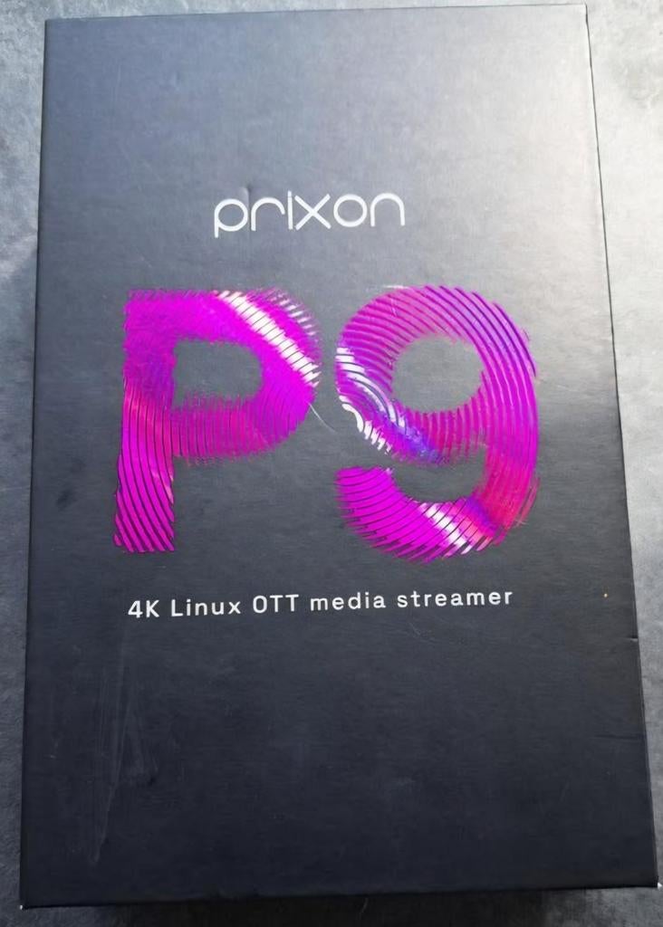 Prixon P9 4K Linux OTT mediastremer, Audio, Tv en Foto, Mediaspelers, Zo goed als nieuw, Zonder harde schijf, HDMI, Ophalen of Verzenden